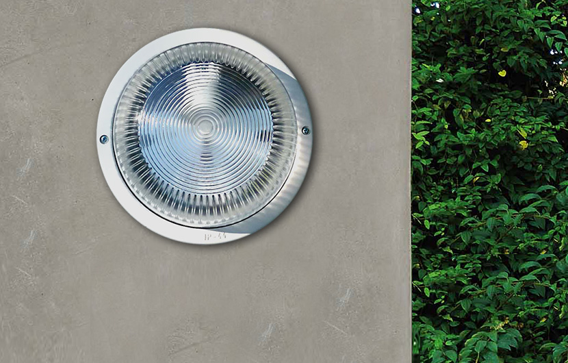 Farplast Carso Anello bianco vetro trasparente