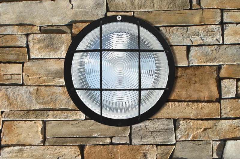 Farplast Carso Rete nero vetro trasparente