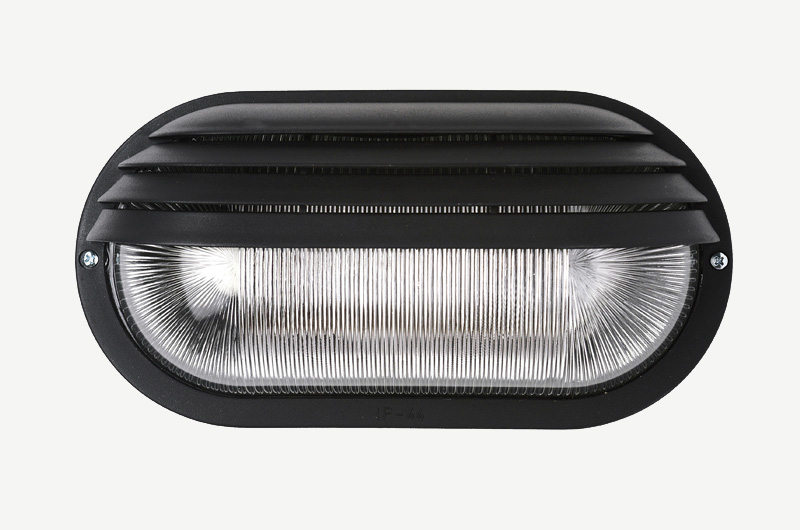 Farplast Viso Palpebra nero vetro trasparente